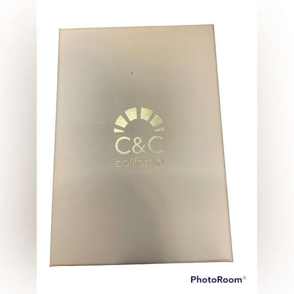 C&C California Rainbow Beaded Teardrop Weaved Earrings Brand New #13 - Picture 3 of 5